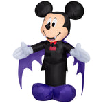 Load image into Gallery viewer, Gemmy Airblown Inflatable Vampire Mickey Disney , 3.5 ft Tall, Multicolored
