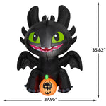 Load image into Gallery viewer, Gemmy Airblown Inflatable Stylized Toothless w/JOL Universal, 3 ft Tall, Multicolored
