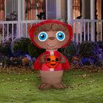 Load image into Gallery viewer, Gemmy Airblown Inflatable ET w/JOL Universal , 3 ft Tall, Multicolored
