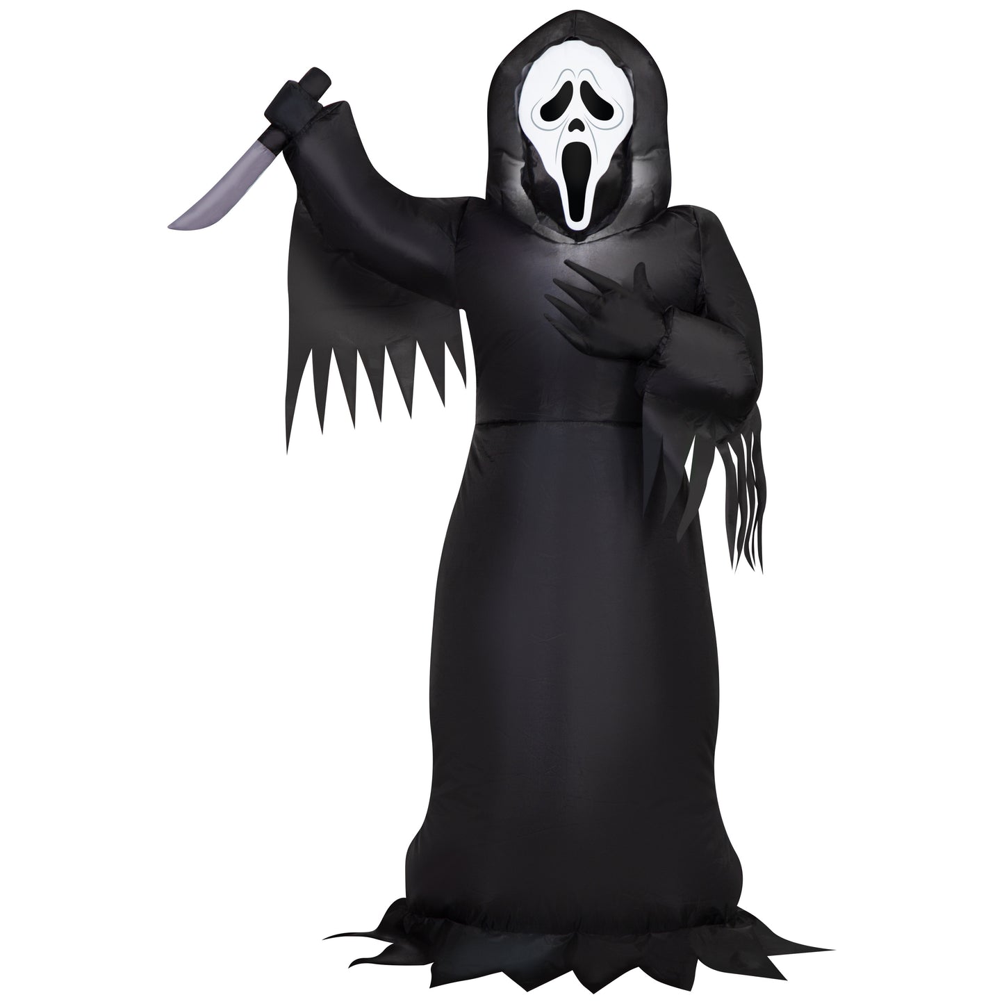 3.5-Ft Ghost Face with Knife Halloween Inflatable