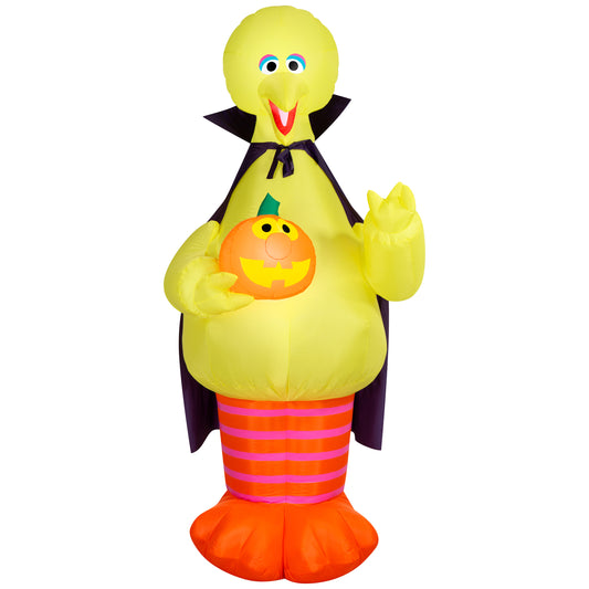 Inflatable Halloween Big Bird Giant Sesame Street, 9 ft Tall