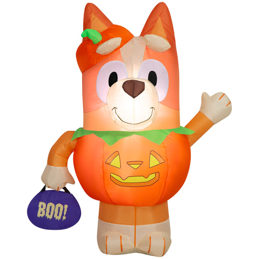 3.5-Ft Bluey Bingo Pumpkin Costume Halloween Inflatable