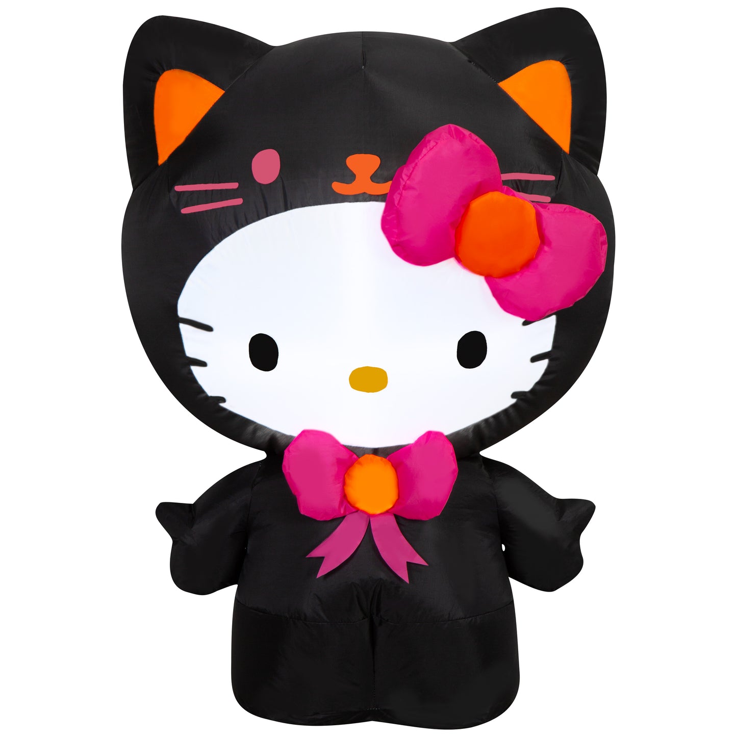 3-Ft Hello Kitty Black Cat Halloween Inflatable