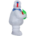 Load image into Gallery viewer, Gemmy Airblown Inflatable Stay Puft w/Pumpkin Ghostbusters, 3.5 ft Tall, Multicolored
