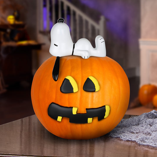Pumpkin Push Ins Snoopy on Pumpkin Peanuts, Orange lifestyle