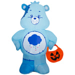 Load image into Gallery viewer, Care Bears Grumpy Bear Halloween Inflatable with Jack-o'-Lantern Candy Basket, 3.2-Ft Lighted Yard Decor for Indoor or Outdoor Use
