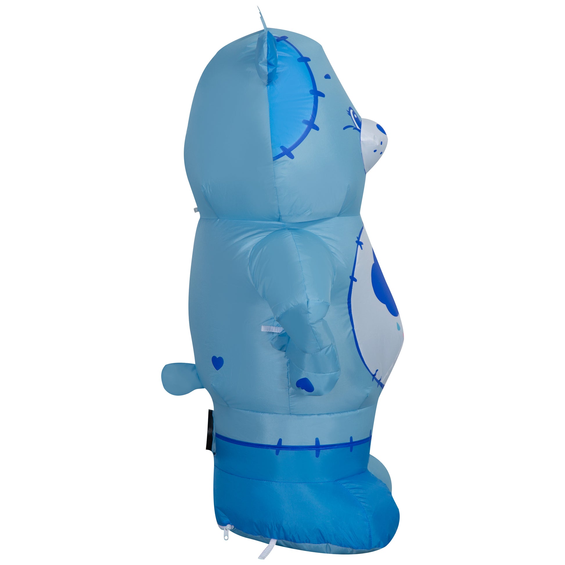 3.2-Ft Care Bears Grumpy Bear with Jack-o'-Lantern Candy Basket Halloween Inflatable image 4
