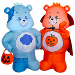 Load image into Gallery viewer, Care Bears Halloween Inflatable Scene with Grumpy Bear and Trick-or-Sweet Bear, 4-Ft Lighted Yard Decor for Indoor or Outdoor Use
