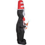 Load image into Gallery viewer, Dr. Seuss Cat in the Hat Halloween Inflatable with Jack-o'-Lantern, 4-Ft Lighted Yard Decor for Indoor or Outdoor Use
