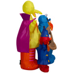 Load image into Gallery viewer, Sesame Street Halloween Inflatable Scene with Elmo, Big Bird and Cookie Monster, 5-Ft Lighted Yard Decor for Indoor or Outdoor Use
