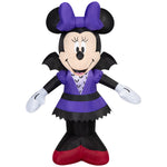 Load image into Gallery viewer, Disney Minnie Mouse Halloween Inflatable in Bat Costume, 3.5-Ft Lighted Yard Decor for Indoor or Outdoor Use
