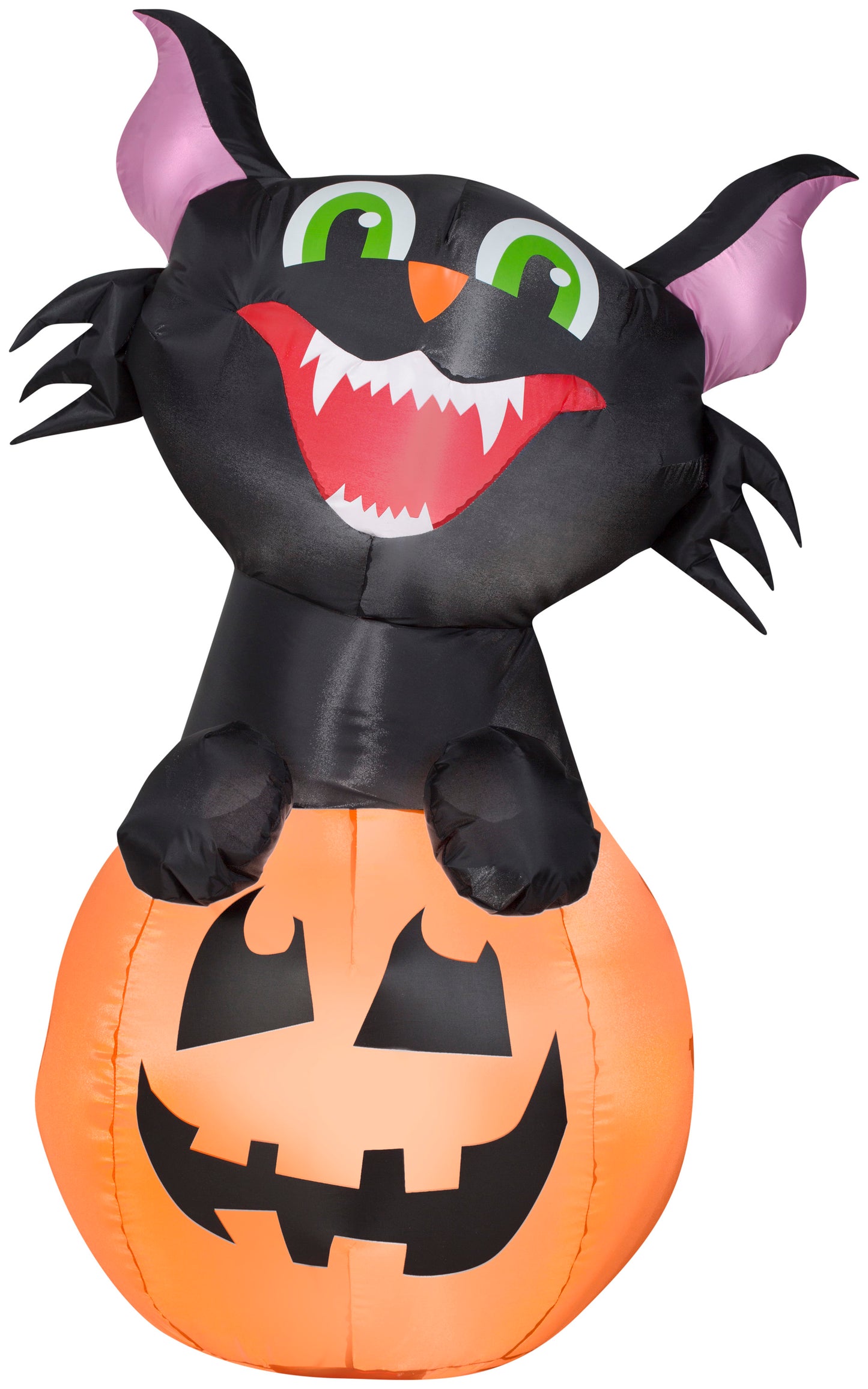 Inflatable Pumpkin Cat