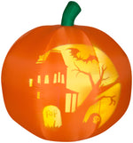 Load image into Gallery viewer, 5&#39; Airblown Panoramic Projection Pumpkin Halloween Inflatables

