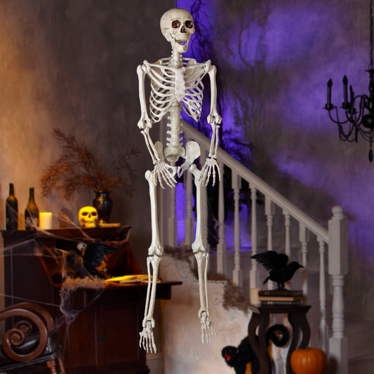 5ft Bone Skeleton w/Open Mouth lifestyle