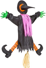 Load image into Gallery viewer, 2.5&#39; Crashing Witch Betty Bash Halloween Prop
