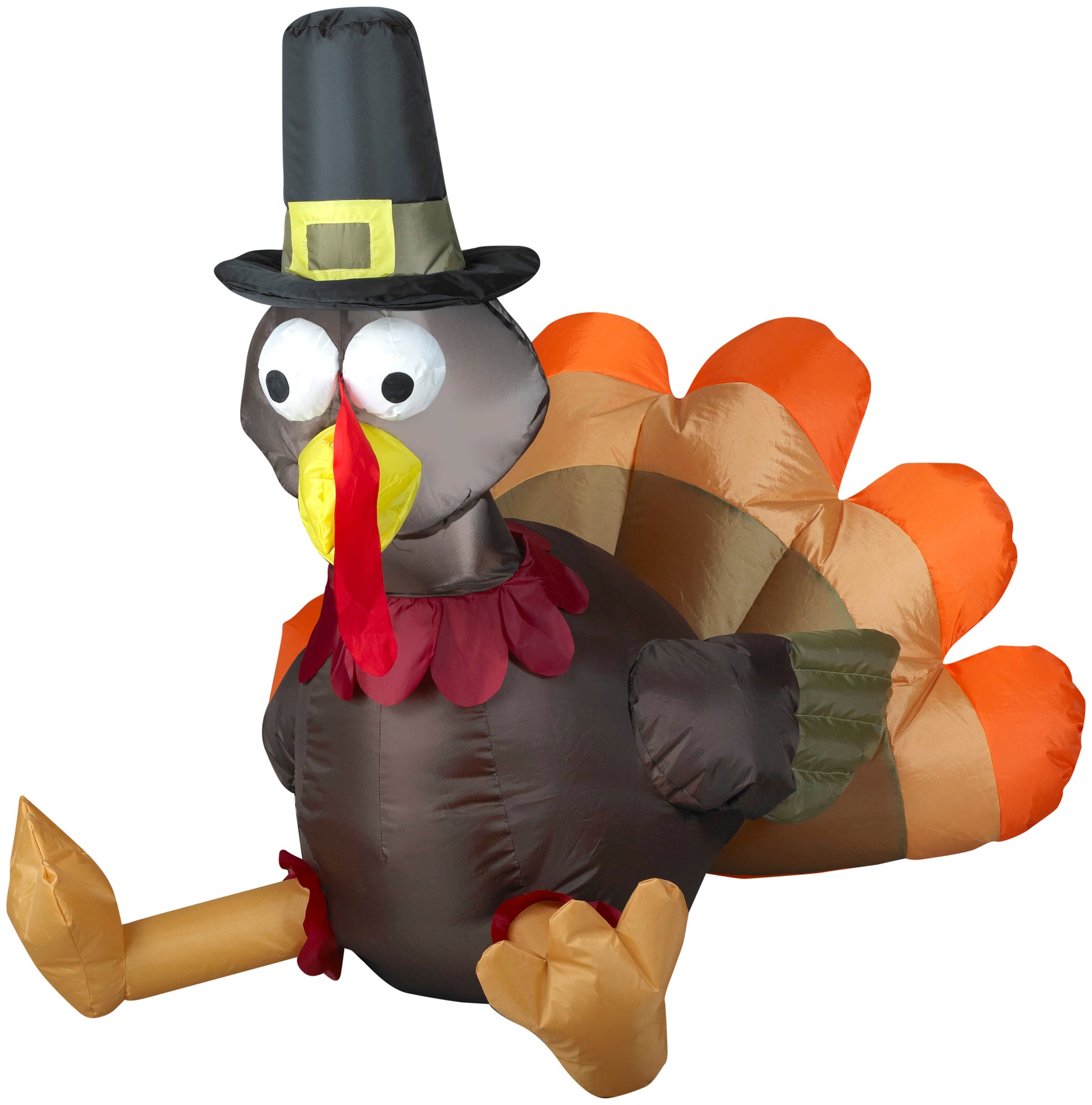 3-Ft Pilgrim Turkey Thanksgiving Inflatable