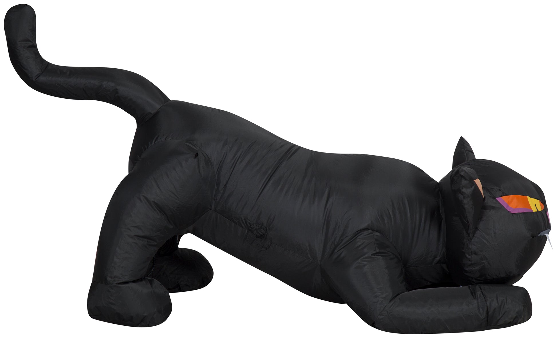 4' Wide Outdoor Black Cat w/ Tail Up Halloween Inflatable image 5