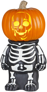 Load image into Gallery viewer, Gemmy Pumpkin Stand Skeleton
