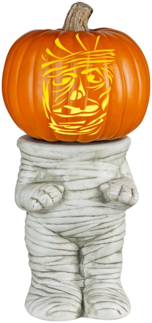 Pumpkin Stand Mummy