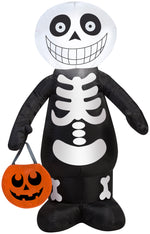 Load image into Gallery viewer, 3.5&#39; Airblown-Skeleton Boy Halloween Inflatable
