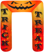Load image into Gallery viewer, 8&#39; Airblown Archway Kaleidoscope Trick or Treat Halloween Inflatable
