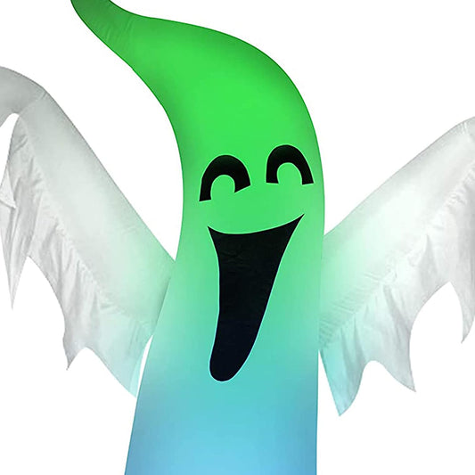 5' Inflatable Color Changing Ghost Halloween Inflatable image 2