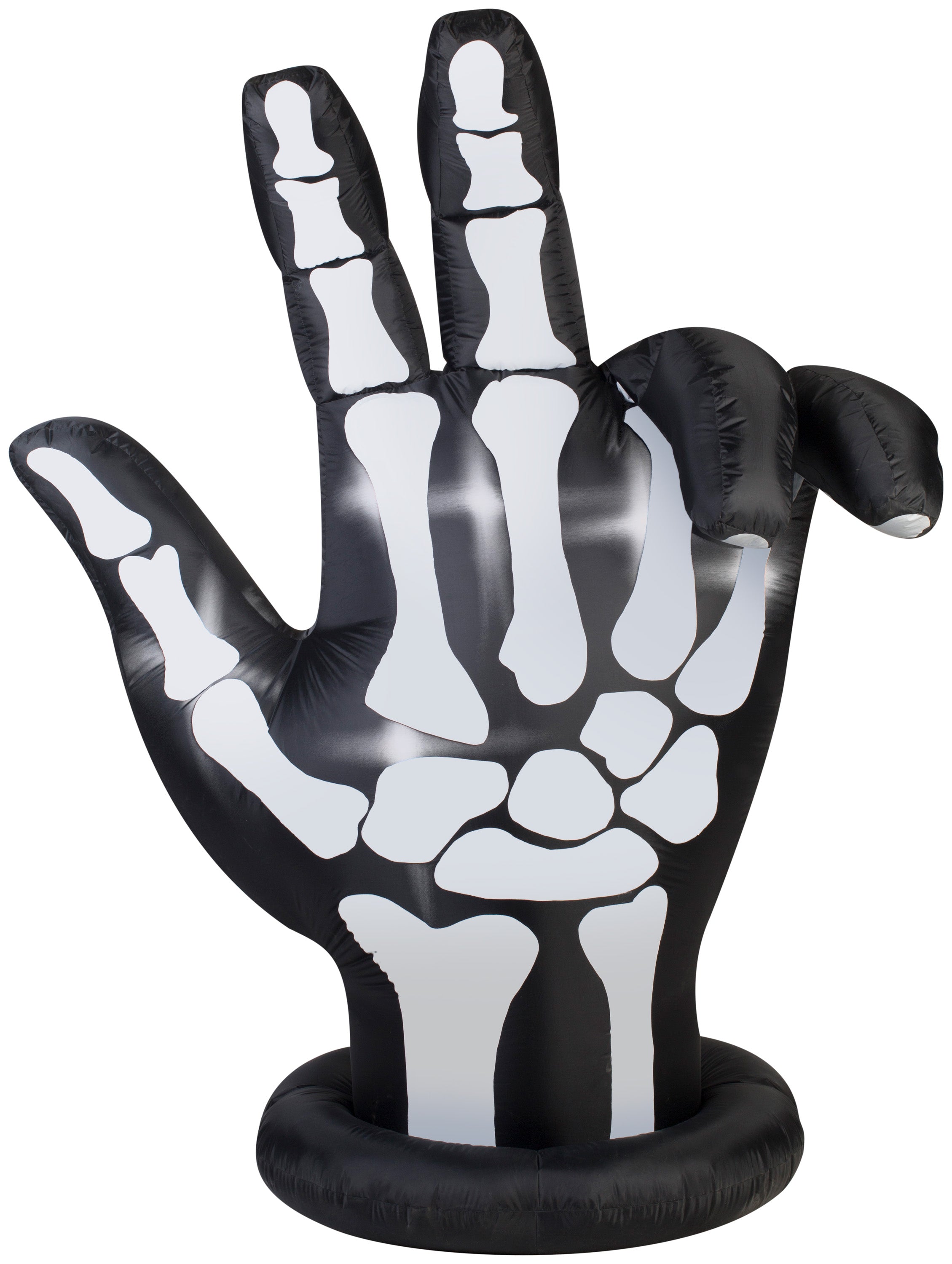 7' Airblown Skeleton Hand Halloween Inflatable