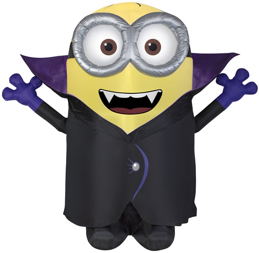 8' Giant Gone Batty Minion Halloween Inflatable