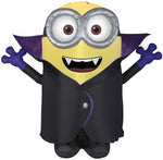 Load image into Gallery viewer, 8&#39; Airblown Giant Gone Batty Minion Halloween Inflatable
