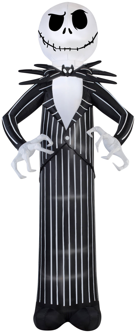 10' Airblown Giant Jack Skellington Halloween Inflatable