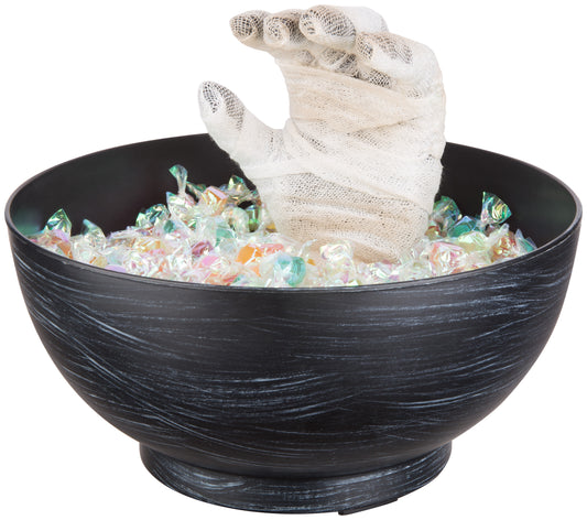 Animated Candy Bowl Mummy Hand
