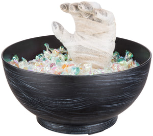 Gemmy Animated Candy Bowl Mummy Hand