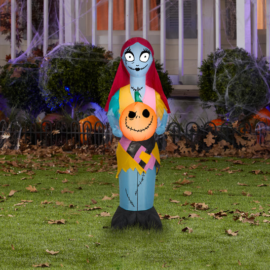 Sally w/Pumpkin Disney, 3.5 ft Tall, Yellow lifestyle