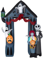 Load image into Gallery viewer, Airblown Archway Nightmare Before Christmas Halloween Inflatable
