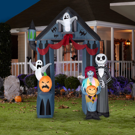 Archway Nightmare Before Christmas Halloween Inflatable lifestyle