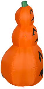Load image into Gallery viewer, Gemmy  Pumpkin Stack Scene Airblown Inflatable
