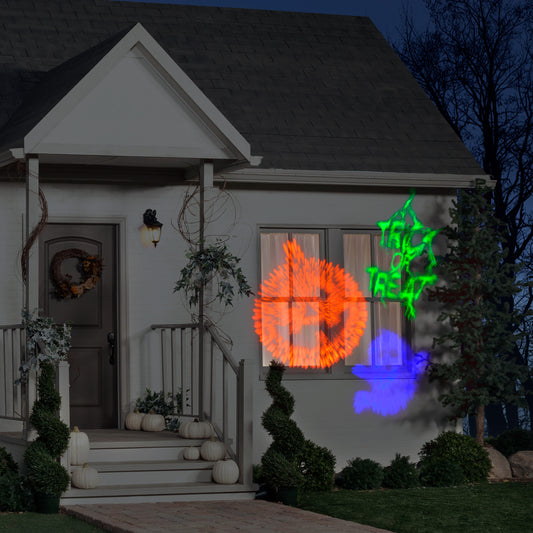 Halloween Firework Lightshow Projection Display w/ Sound lifestyle