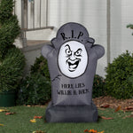 Load image into Gallery viewer, 3&#39; Tomb Stone Halloween Inflatable
