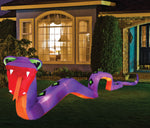 Load image into Gallery viewer, 20&#39; Wide Inflatable Giant Snake Halloween Airblown

