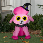 Load image into Gallery viewer, 3&#39; Airblown Poodle Halloween Inflatable
