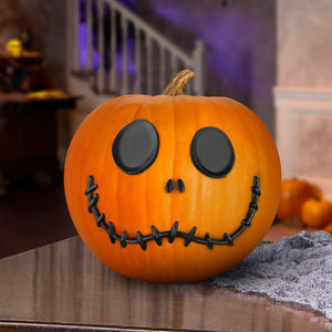 Gemmy Pumpkin Push Ins Jack Skellington Disney, orange