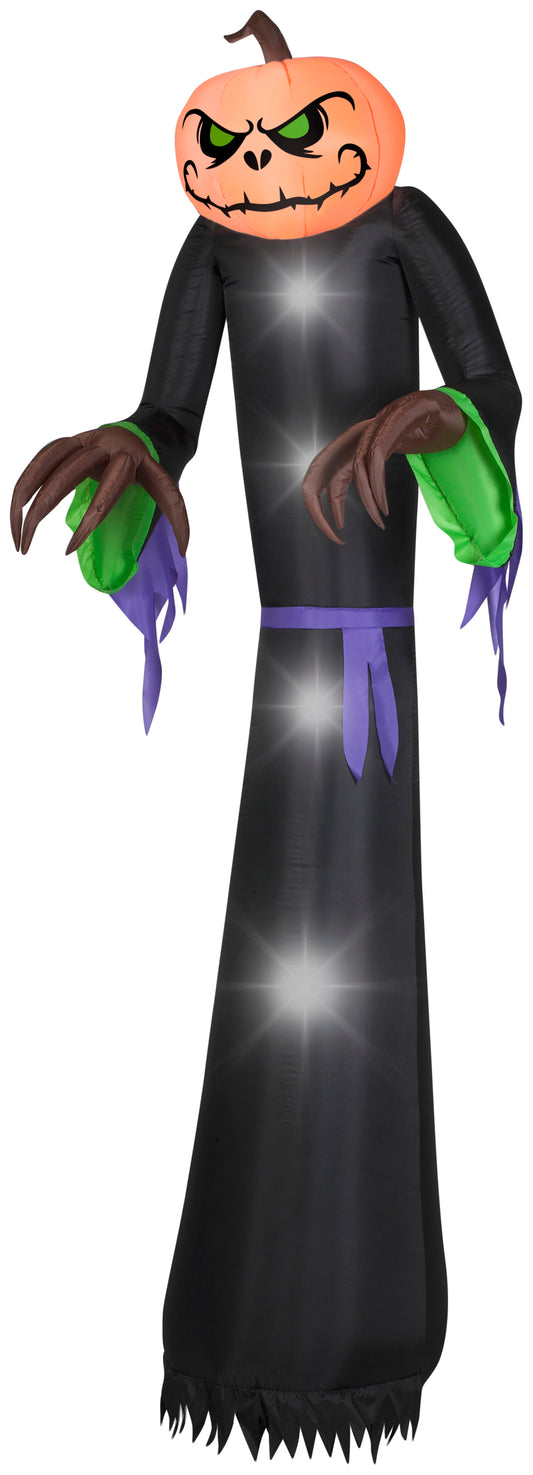 10' Giant Pumpkin Reaper Halloween Inflatable