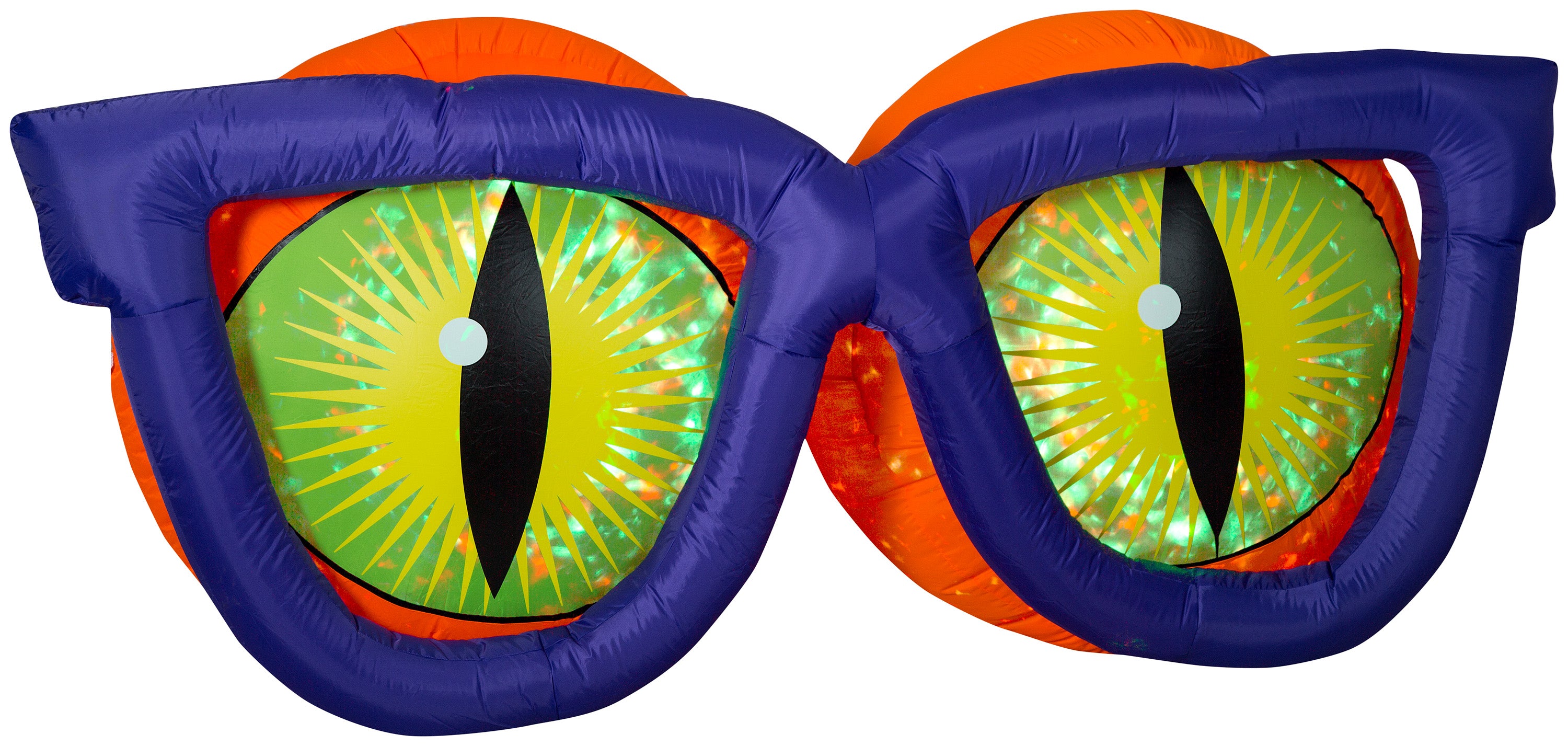 Gemmy Projection Airblown Kaleidoscope Evil Eyes , 3 ft Tall