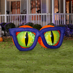 Load image into Gallery viewer, Gemmy Projection Airblown Kaleidoscope Evil Eyes , 3 ft Tall
