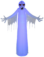 Load image into Gallery viewer, 12&#39; Lightshow Airblown ShortCircuit Ghostly Ghoul Giant (Blue) Halloween Inflatable
