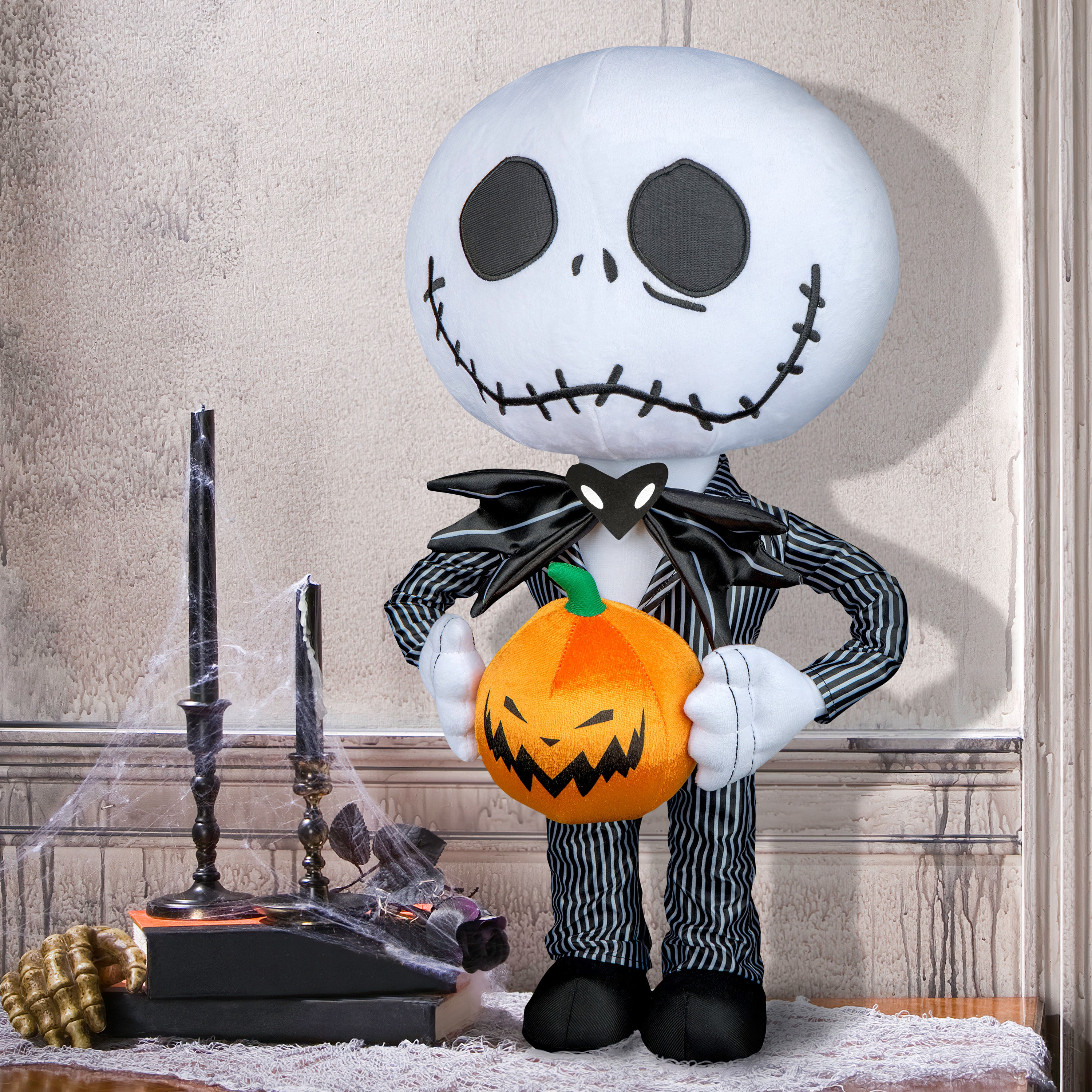 Gemmy Halloween Greeter Jack Skellington-Disney