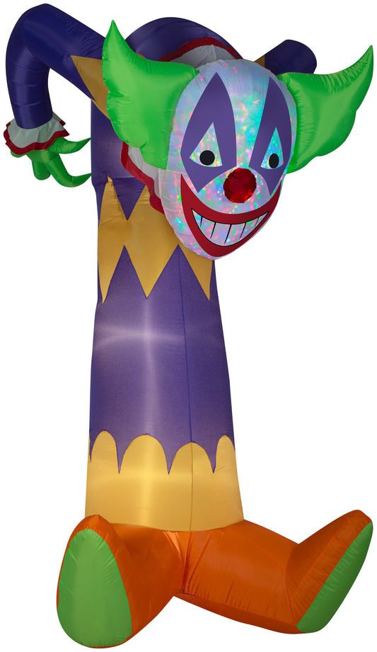 Halloween Inflatable Projection Kaleidoscope Creepy Clown Airblown