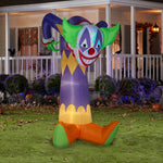 Load image into Gallery viewer, Halloween Inflatable Projection Kaleidoscope Creepy Clown Airblown
