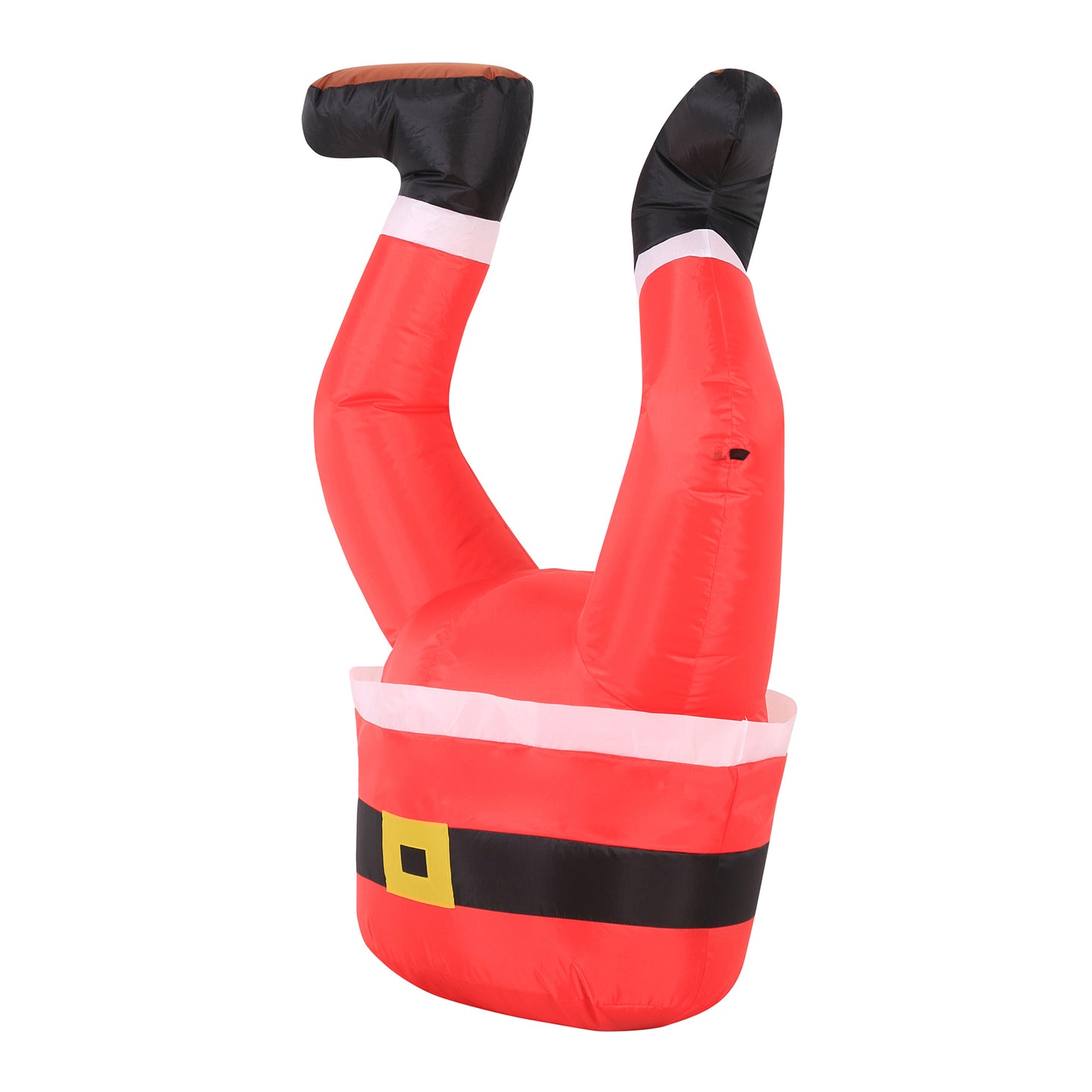 Occasions 3.5' INFLATABLE SANTA LEGS, 2.5 ft Tall, Multicolored image 3