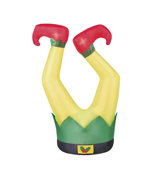 Occasions 3.5' Inflatable Elf Legs, 3.5 ft Tall image 2
